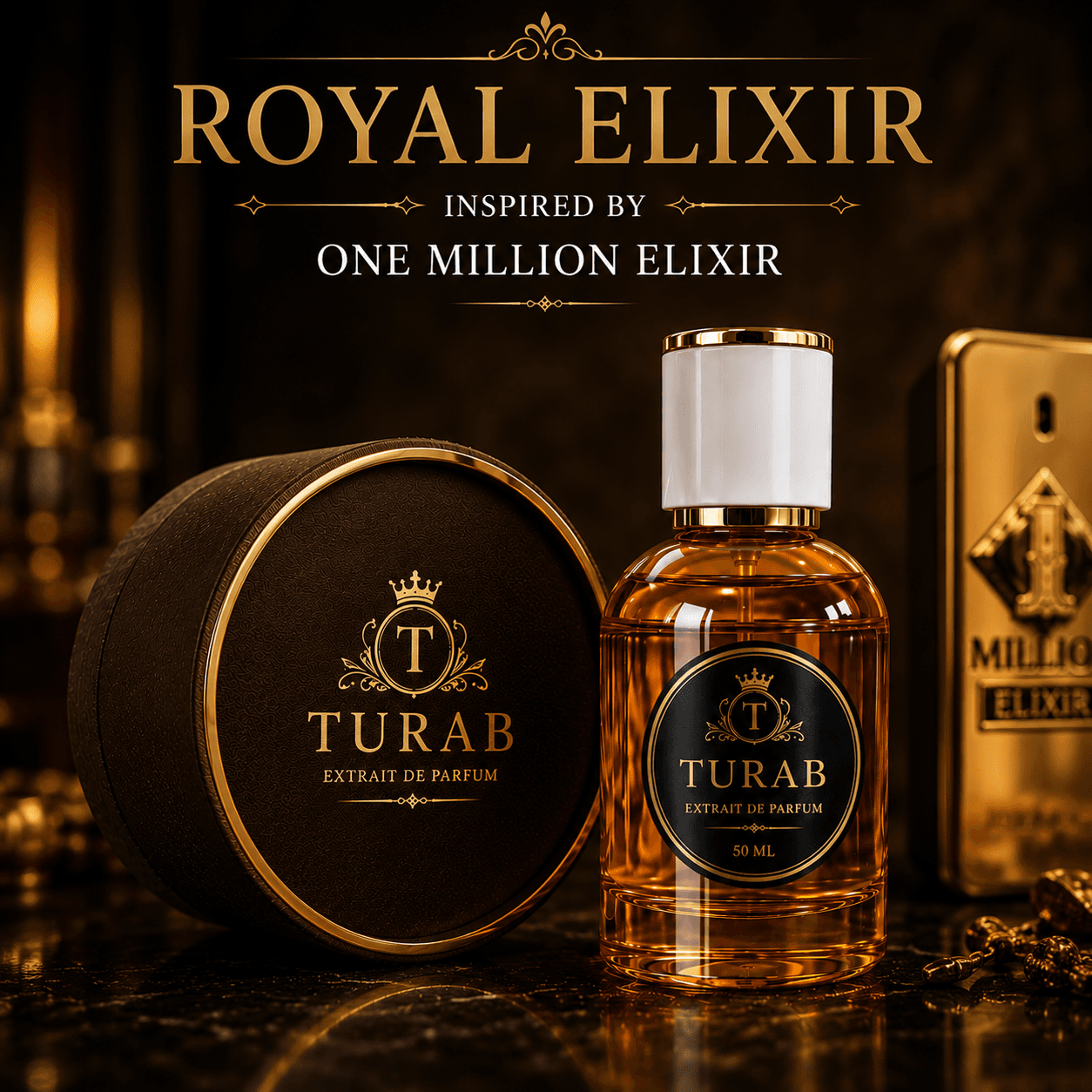 Royal Elixir Extrait de Parfum 50 ML | Premium Luxury Fragrance
